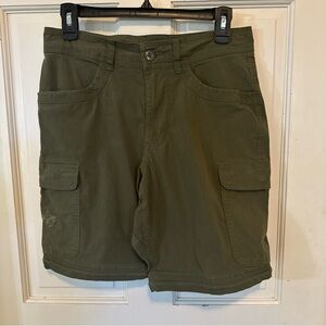 Boy Scout Shorts Men’s Size 30 Green Convertible Zip off Uniform Short Only